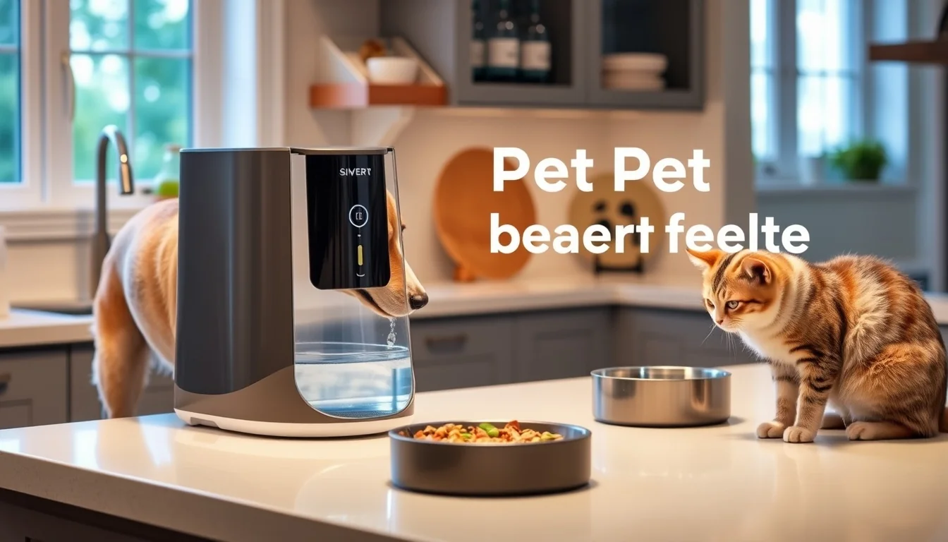 Innovative Feeding and Watering for Pets